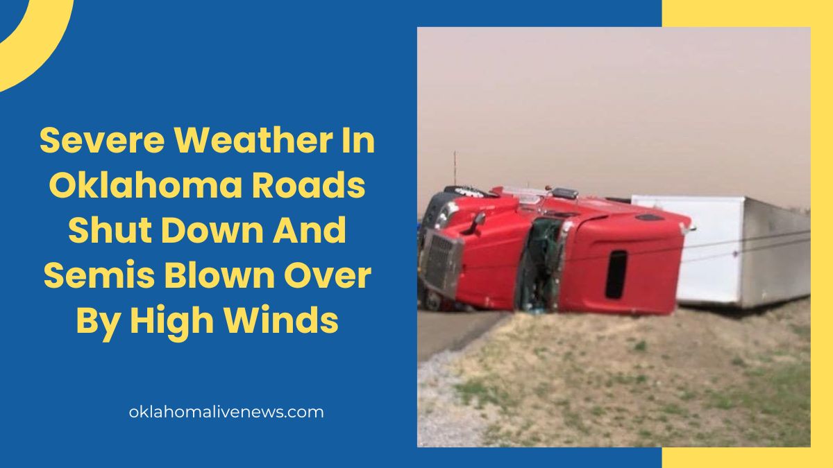 Ambulance Crashes In Multi-Vehicle Collision Amid Dust Storm In Newkirk, Oklahoma