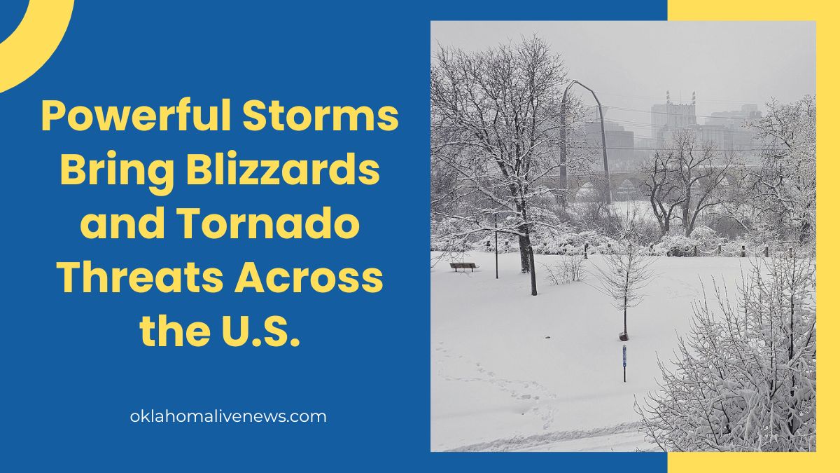 Powerful Storms Bring Blizzards and Tornado Threats Across the U.S.